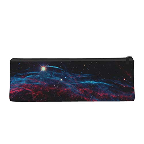 Galaxy Small Capacity Triangle Pen Bag,Compact Zipper Pencil Pouch...