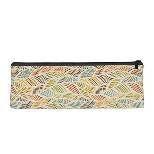 Geometric Small Capacity Triangle Pen Bag,Compact Zipper Pencil Po...