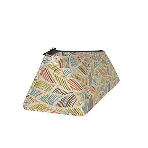 Geometric Small Capacity Triangle Pen Bag,Compact Zipper Pencil Po...