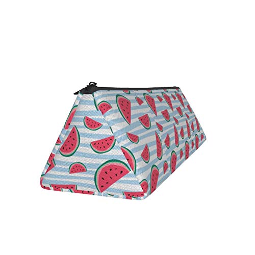 Watermelon Small Capacity Triangle Pen Bag,Compact Zipper Pencil P...