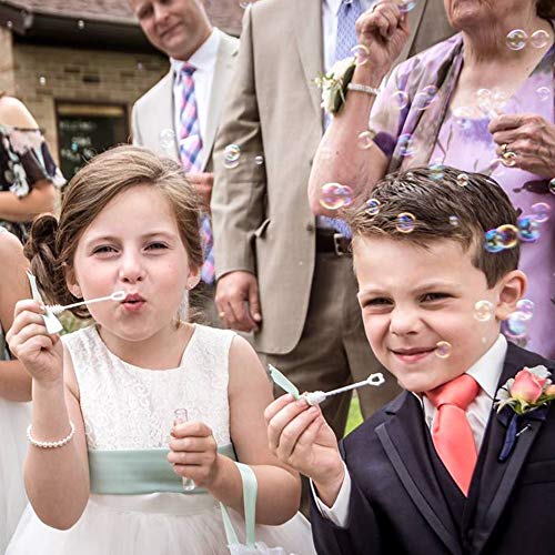 32-Piece 8 Colors Mini Bubble Wands Assortment Party Favors Toys f...