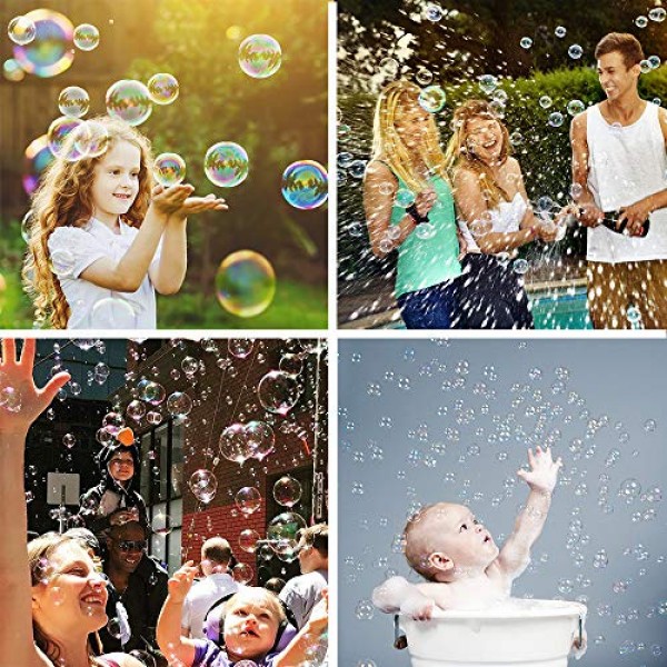 32-Piece 8 Colors Mini Bubble Wands Assortment Party Favors Toys f...