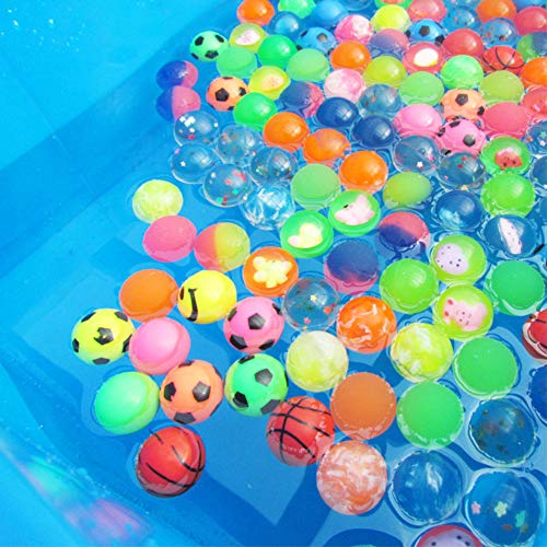 Jatidne 24 Pieces Bouncy Balls Party Favors for Kids Party Bags Fi...