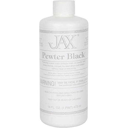 Jax PBP Pewter Patina, Black, 16 oz