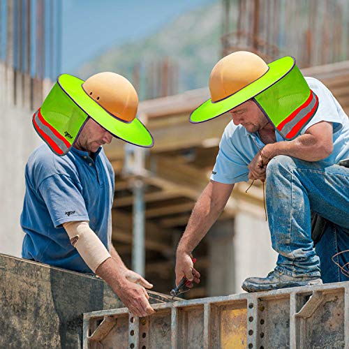 3 Pack - Sun Visor Hard Hat Sun Shield- Fitted with Ventilation Ho...