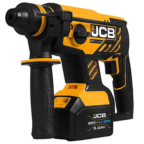 JCB Tools - JCB 20V Cordless Brushless SDS Rotary Impact Hammer Dr...