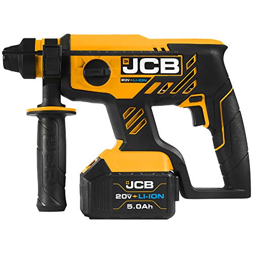 JCB Tools - JCB 20V Cordless Brushless SDS Rotary Impact Hammer Dr...
