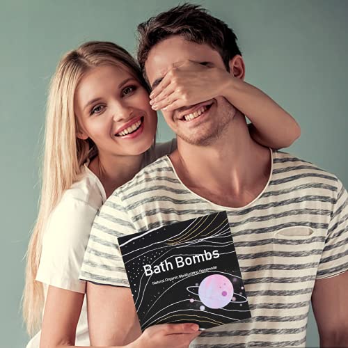 Bath Bombs Extra Large Bath Bomb Fizzies with Pure Essential Oils,...