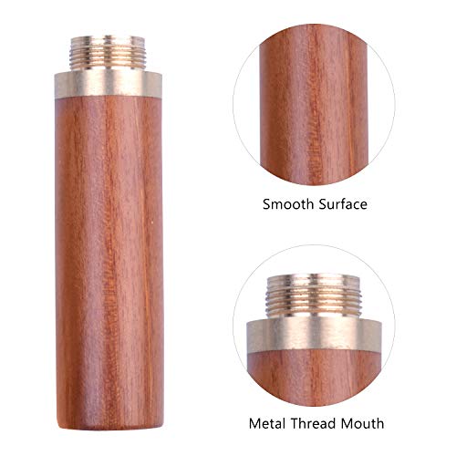 Jdesun Wooden Needle Case with 40 Pieces Large-Eye Stitching Needl...