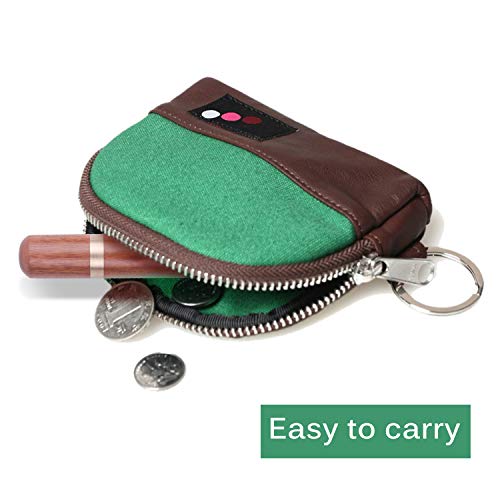 Jdesun Wooden Needle Case with 40 Pieces Large-Eye Stitching Needl...