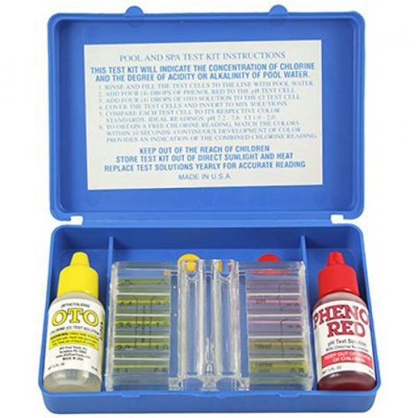 JED Pool Tools Inc 00-481 Standard Dual Test Kit