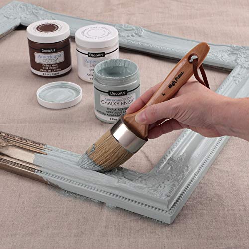 DecoArt Americana Décor Chalky Flat Finish Paint and 2 Chalk Wax ...