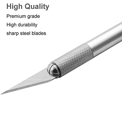 10-Pack Exacto Knife Precision Cutter Utility and Hobby Knife Meta...