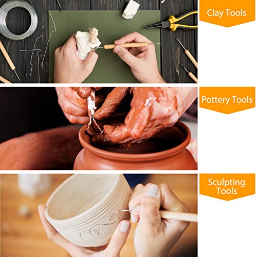 35-Pack Clay Tools Sculpting Pottery Tools Polymer Modeling Clay S...