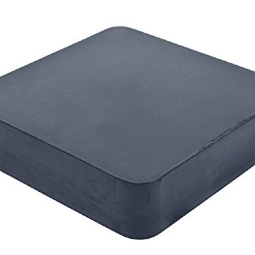 Jewelers Solid Rubber Bench Block - 4 x 4