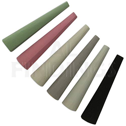 Jewellers Tools Emery Cone Sticks Various Grit Rough Fine Jeweller...
