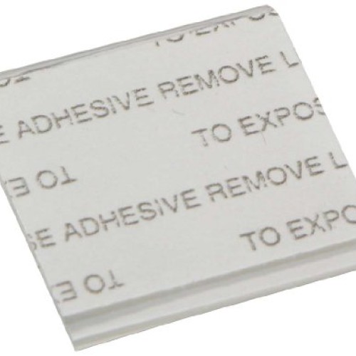 Self-Adhesive Earring Card Adapter 1x1 100-Pcs Jewelry Display