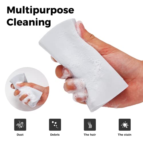 Jeymei 4-Pack Damp Clean Duster Sponge, Brush for Cleaning Blinds,...