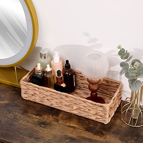 Bathroom Decor Box Toilet Tank Basket Woven Tissue Holder Box Toil...