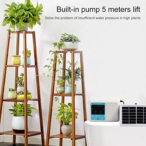 Jiaboyu Solar Watering Device,DIY Automatic Drip Irrigation Kit, I...