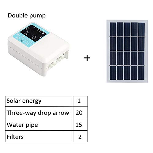 Jiaboyu Solar Watering Device,DIY Automatic Drip Irrigation Kit, I...