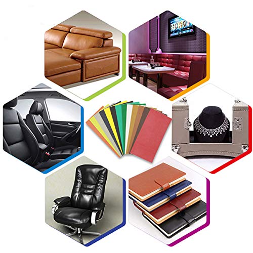 Leather Repair Tape Self-Adhesive 3x60 Inch,Leather Patches for Co...