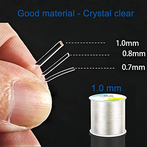 320 FT Jewelry Cord, Elastic Bracelet Rope Crystal Beading Cords, ...