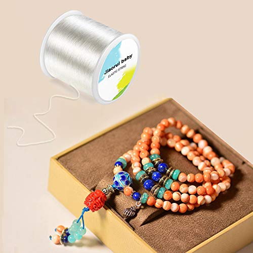 320 FT Jewelry Cord, Elastic Bracelet Rope Crystal Beading Cords, ...