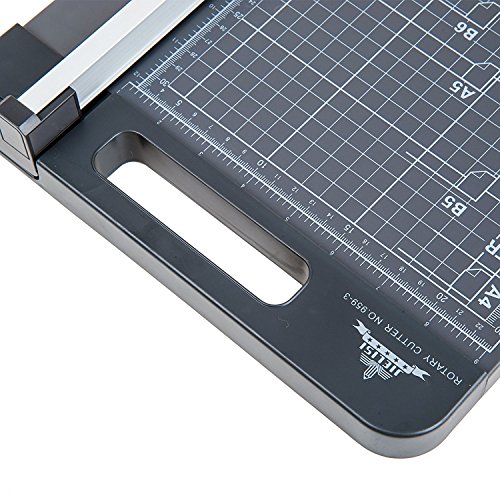 Jielisi 3-Way 12.6 Inch A4 size Rotary Trimmer Cutter Perforate ...