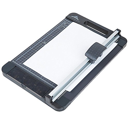 Jielisi 3-Way 12.6 Inch A4 size Rotary Trimmer Cutter Perforate ...