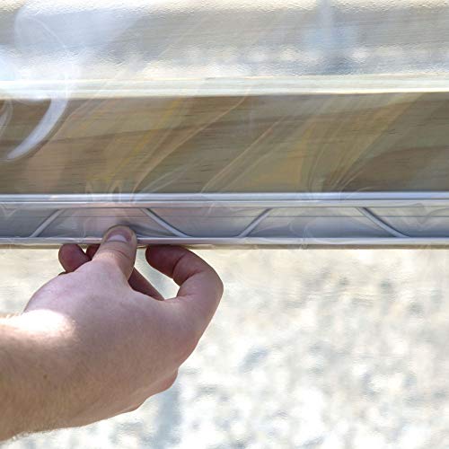 Jiggly Greenhouse Wire and Channel Kit | 1 x 6.5 Aluminum Greenh...