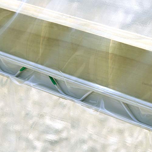 Jiggly Greenhouse Wire Pack Sized 6 6 | Greenhouse Film PVC Coat...