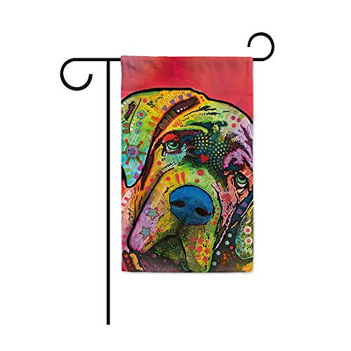 JillnJacks Mastiff Design Garden Flags - Dean Russo Art Pet Flag