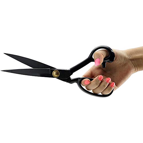Sewing Scissors, 9 Inch Fabric Dressmaking Scissors Heavy Duty She...