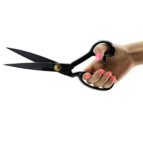 Sewing Scissors, Professional 10 Inch Fabric Dressmaking Scissors ...