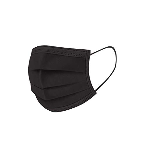 50PCS Disposable Bandana Face Protection Cloth Dust 3Ply Elastic S...