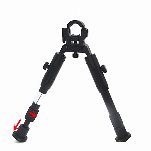 JINSE Clamp-on Bipod,6.2-6.7 Inches Dragons Claw Universal Foldabl...