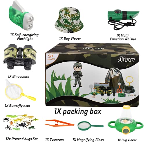 Jior Outdoor Explorer Kit & Bug Catching Kit, Outdoor Toys for Kid...