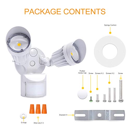 JJC LED Security Lights ,Motion Sensor Flood Light Outdoor Fixture...