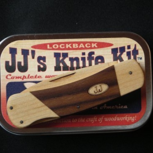 JJs LockBack Wooden Pocket Knife Kit - Great for teaching proper ...
