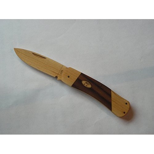 JJs LockBack Wooden Pocket Knife Kit - Great for teaching proper ...