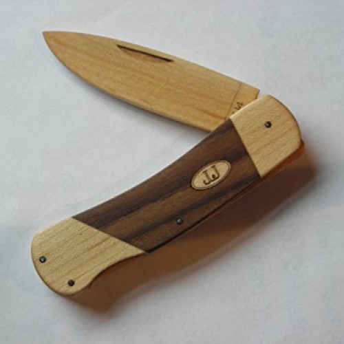 JJs LockBack Wooden Pocket Knife Kit - Great for teaching proper ...