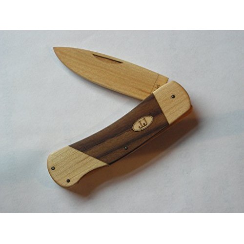 JJs LockBack Wooden Pocket Knife Kit - Great for teaching proper ...