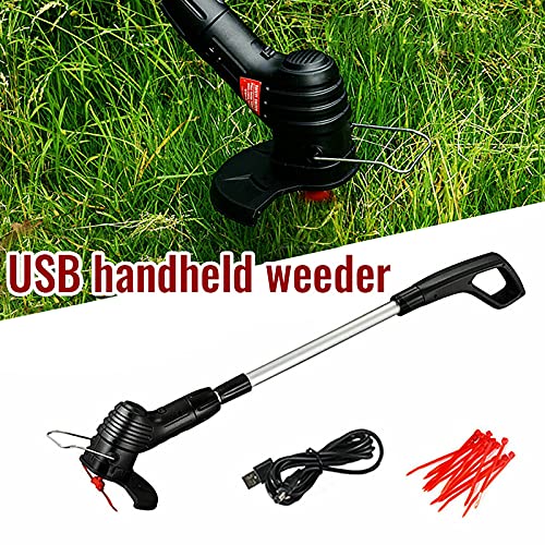 JKOOK Stand-Up Weeder,Weed Puller Rechargeable Hand-Held Weed Remo...