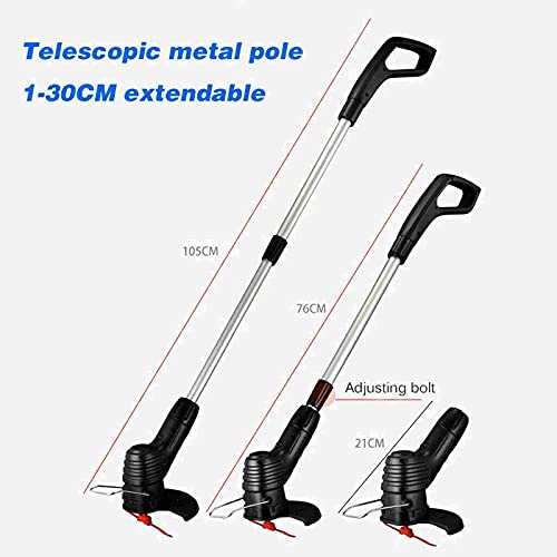 JKOOK Stand-Up Weeder,Weed Puller Rechargeable Hand-Held Weed Remo...