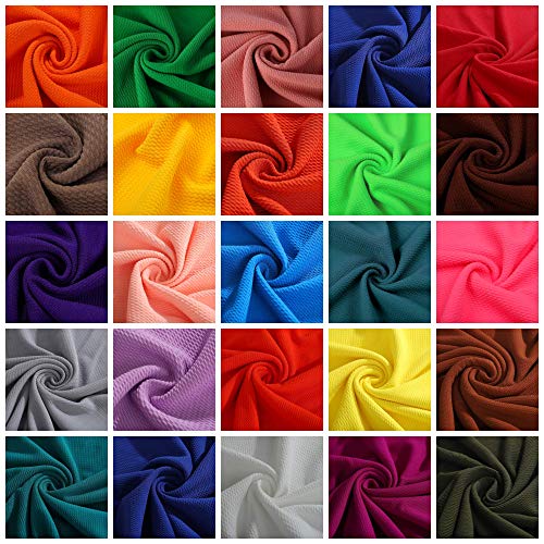 Liverpool Bullet Textured Fabric by The Yard 4 Way Stretch Solid -...