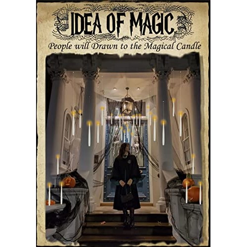 Floating Candles with Wand, 20 PCs Magic Hanging Candles, Flickeri...