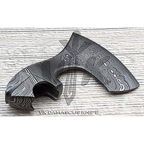JNR Traders Handmade Damascus Steel Axe/Hatchet Head Forged Damasc...