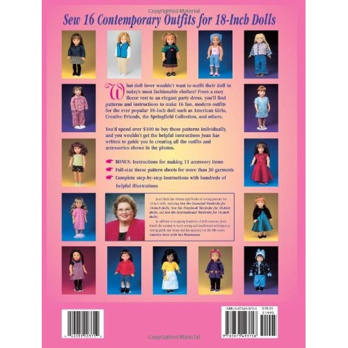 Sew the Contemporary Wardrobe for 18-Inch Dolls: Complete Instruct...