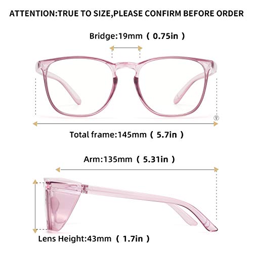 JO Anti Fog Safety Sunglasses Blue Light Blocking for Men Women Ph...
